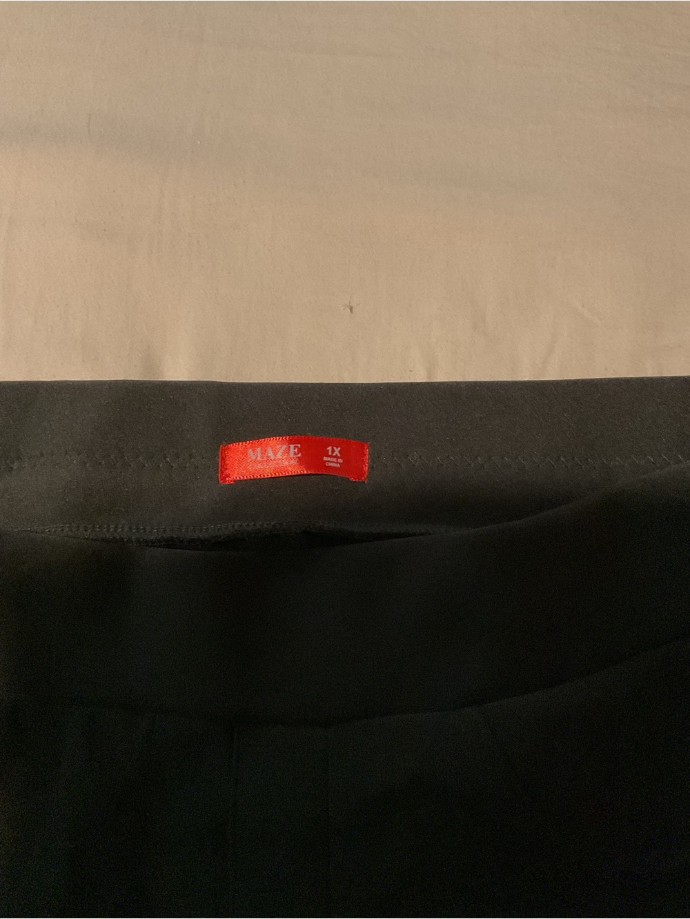 Black women’s Dress Pants - Classic Flat Front